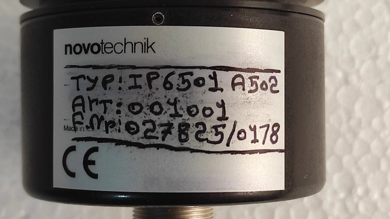 Novotechnik IP-6501-A502 Rotary Sensor Potentiometer